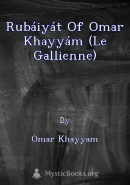 Rubáiyát of Omar Khayyám (Le Gallienne) Cover image