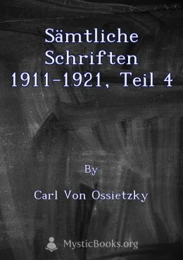 Sämtliche Schriften 1911-1921, Teil 4 Cover image
