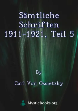 Sämtliche Schriften 1911-1921, Teil 5 Cover image