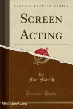 Book Cover of Screen Acting 