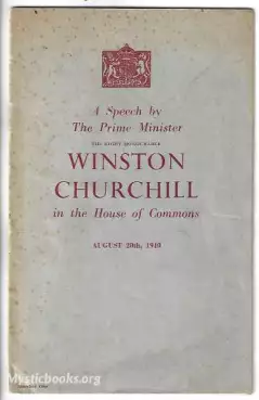 Book Cover of Selected House of Commons Speeches
