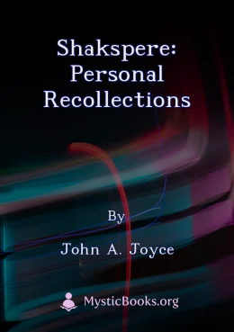 Shakspere: Personal Recollections Cover image