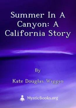 Summer in a Canyon: A California Story Cover image