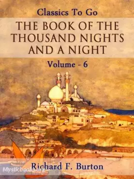 Book Cover of The Book of A Thousand Nights and a Night (Arabian Nights), Volume 06