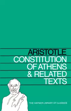 Book Cover of The Constitution of Athens 