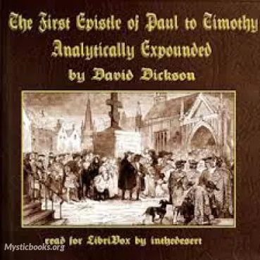 The First Epistle of Paul to Timothy, Analytically Expounde Cover image