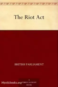 Book Cover of The Riot Act