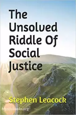 Book Cover of The Unsolved Riddle of Social Justice