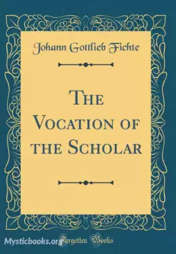 Book Cover of The Vocation of the Scholar 