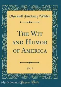 Book Cover of The Wit and Humor of America, Vol 07