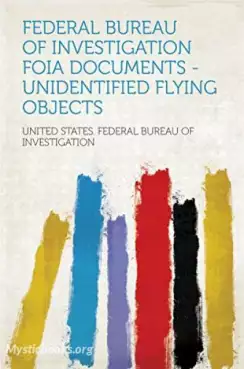 Book Cover of Unidentified Flying Objects