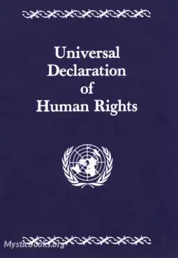 Book Cover of Universal Declaration of Human Rights, Volume 1