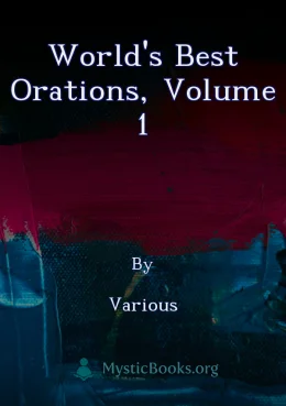 World's Best Orations, Volume 1 Cover image