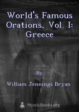 World's Famous Orations, Vol. I: Greece Cover image