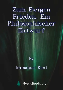Zum ewigen Frieden. Ein philosophischer Entwurf Cover image